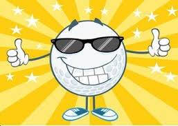 Smiley Face Golf Ball